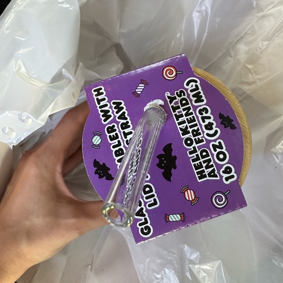 Hello kitty and friends Halloween glass tumbler - Picture 3 of 3